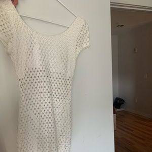 White SM Bebe Dress